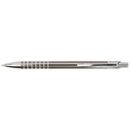 Ring Design Aluminium Ballpoint Pen Light Grey
